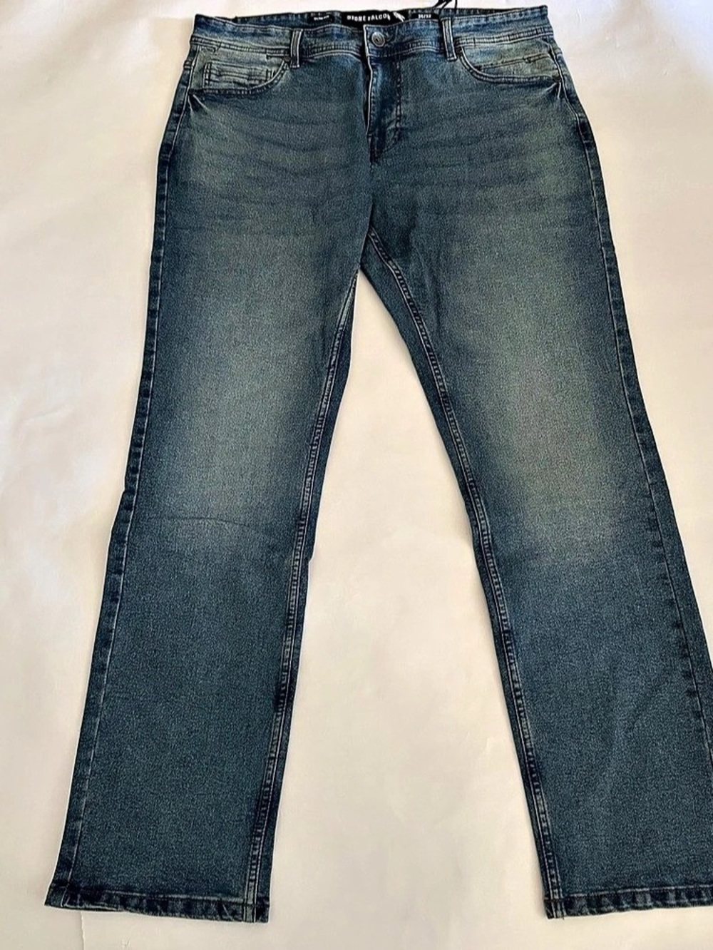 Stone Falcon Slim Fit Stretch Denim Jeans Blue